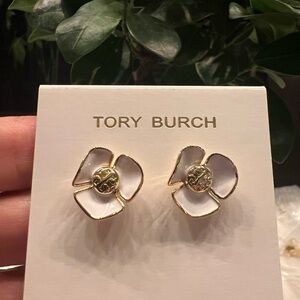 Tory Burch Fleur Stud Earrings
